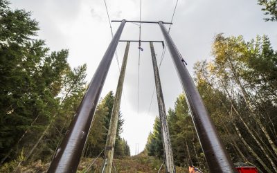 Comrod Utility Systems awarded contract for composite utility masts