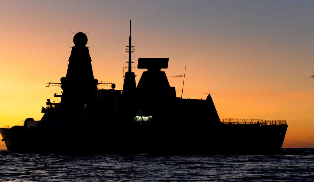Royal Navy Type 45 Destroyer HMS Daring