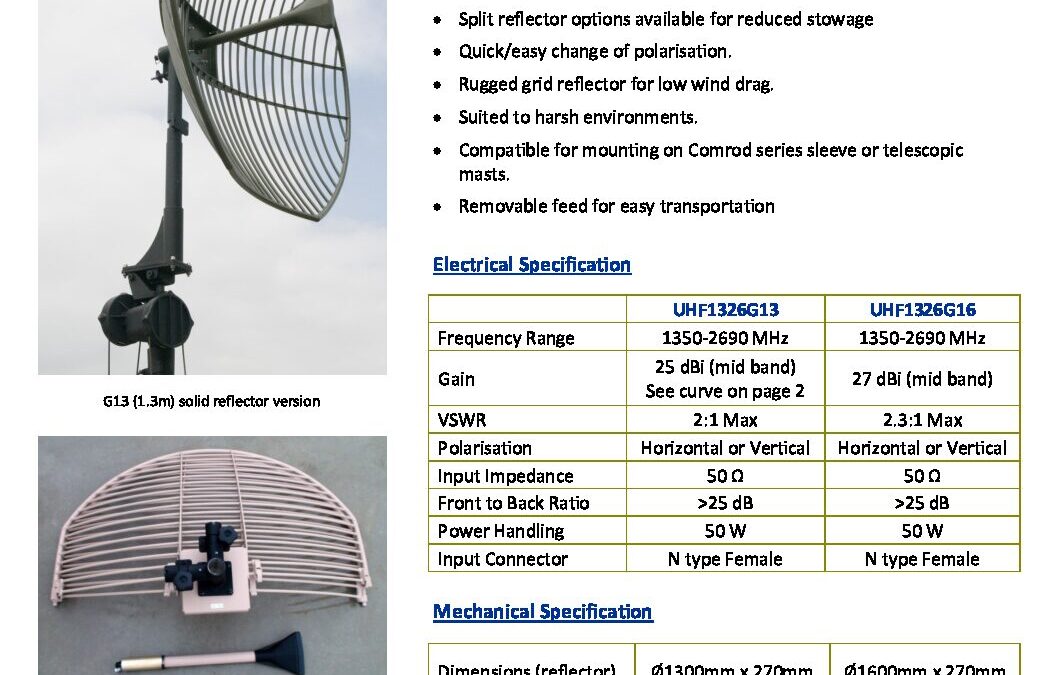 UHF1326G-13-16