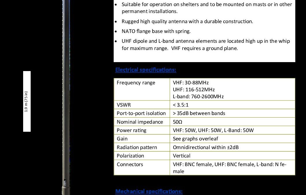 VHF302600TB-WB