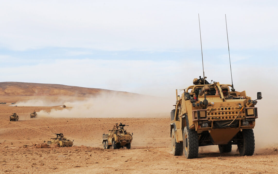 Jackal 2 Convoy in Jordan